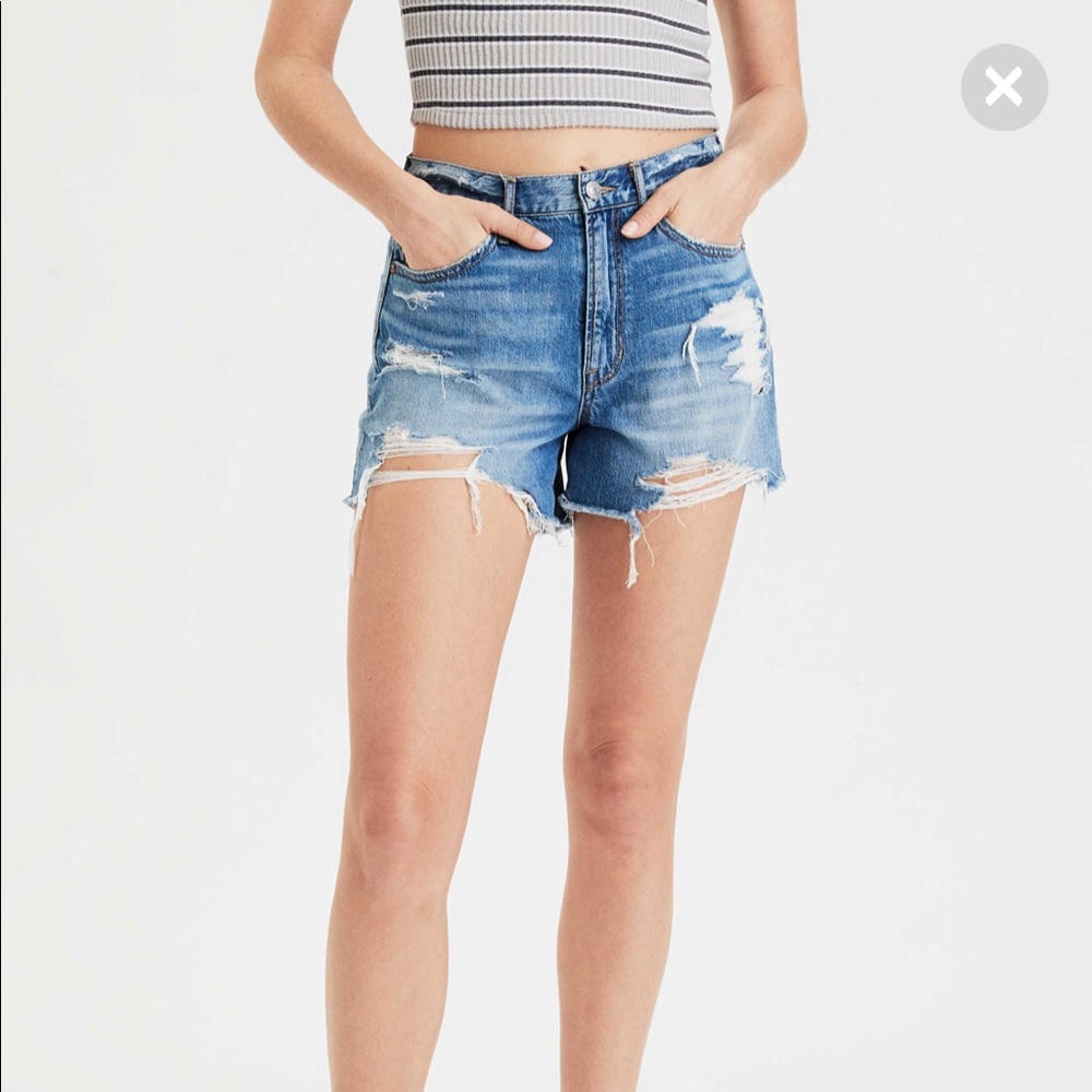 90s Boyfriend Denim Shorts